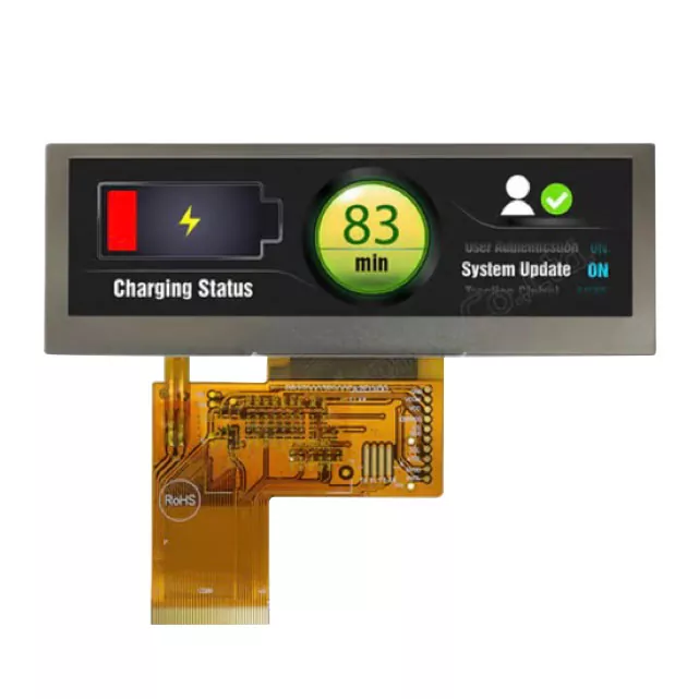 3.9 လက်မ 480x 128 Sunlight Readable TFT Module