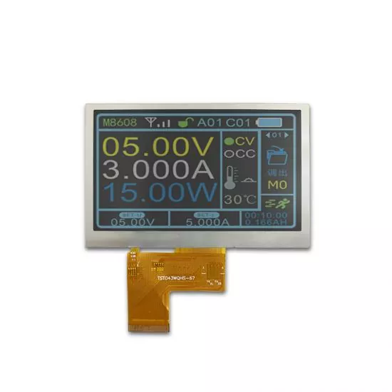 4.3 လက်မ WQVGA IPS TFT MATELAUL
