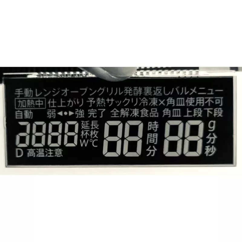 va segment lcd module